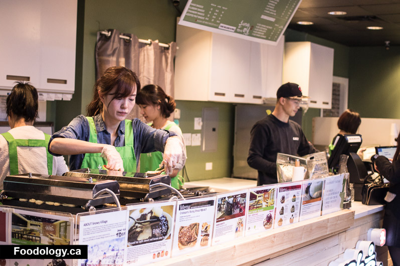 Snowy Village Dessert Cafe Korean Bingsoo And Croissant Taiyaki Foodology