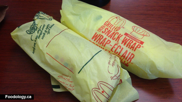 McDonald’s Grilled Chicken Spicy Buffalo Snack Wrap