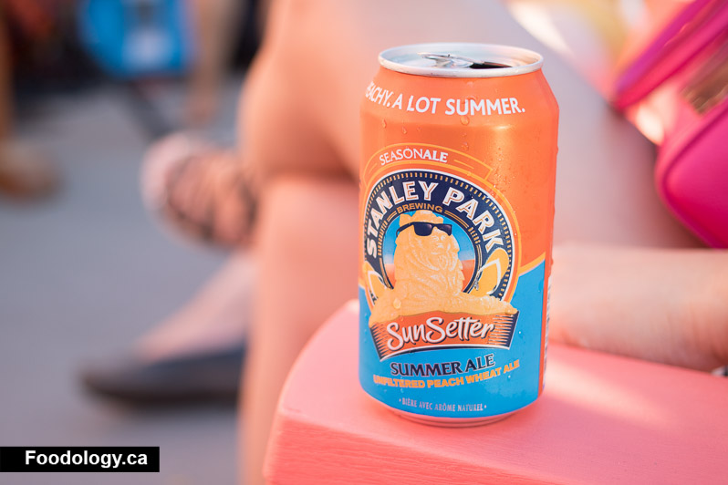 SunSetter Non Alcoholic Peach Wheat Ale - Stanley Park Brewing