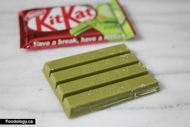 KitKat Canada Green Tea Review - Foodology