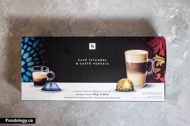 Nespresso Limited Edition Café Istanbul and Venezia Capsules Review Foodology