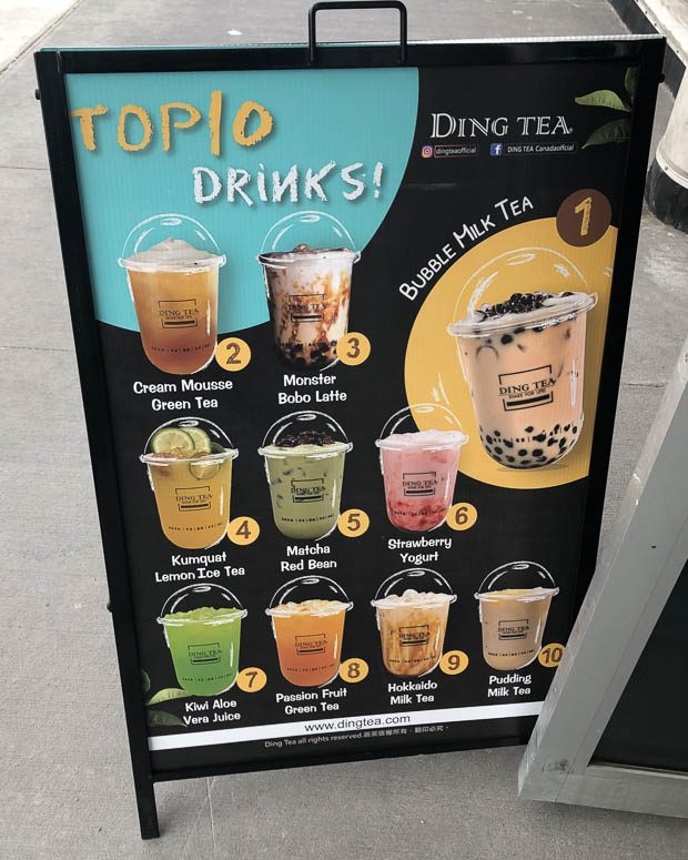 Ding Tea Taiwanese Tea House: Now Open in Vancouver | Foodology