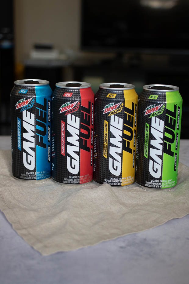 MTN Dew AMP Game Fuel Review Foodology