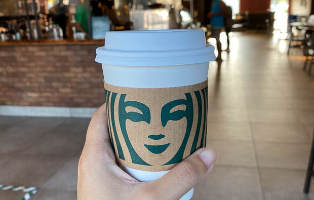 Starbucks launches a reusable cup test at stores in Napa and