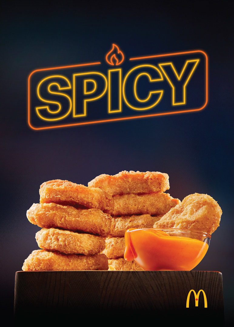 McDonalds Canada Spicy Chicken McNuggets For A Limited Time Only