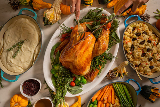 2021 Thanksgiving Turkey Takeout at H Tasting Lounge - Foodology