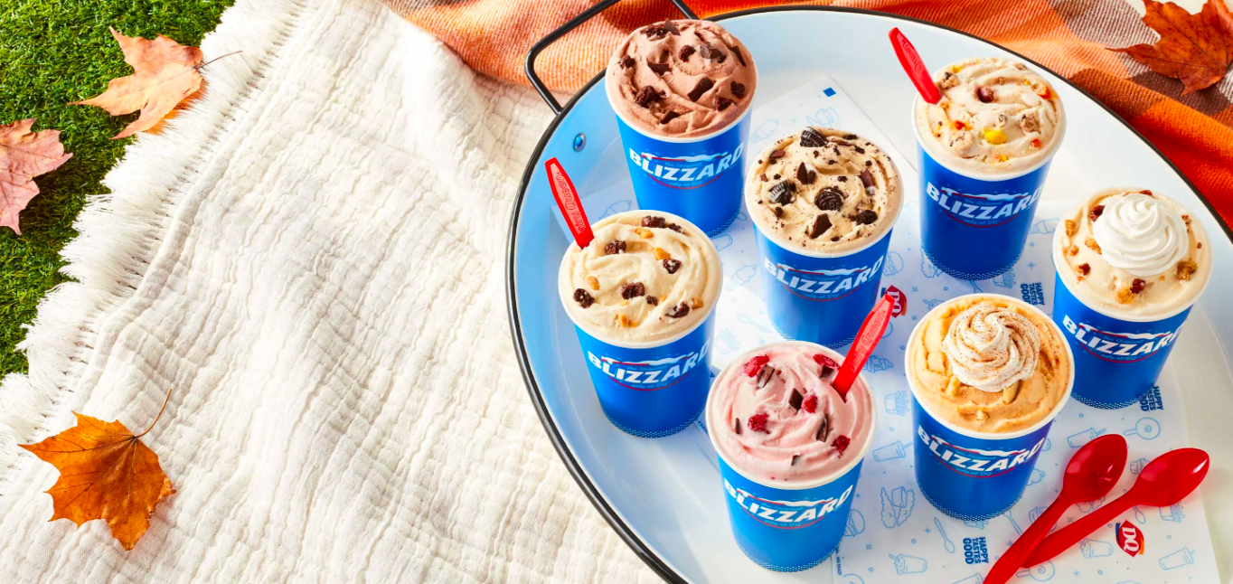 Dairy Queen Canada New 2021 Fall Blizzard Flavours Foodology