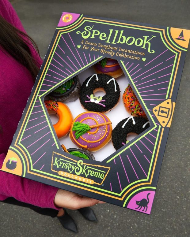 Krispy Kreme Canada Krispy Skreme Halloween Donuts and Spellbook