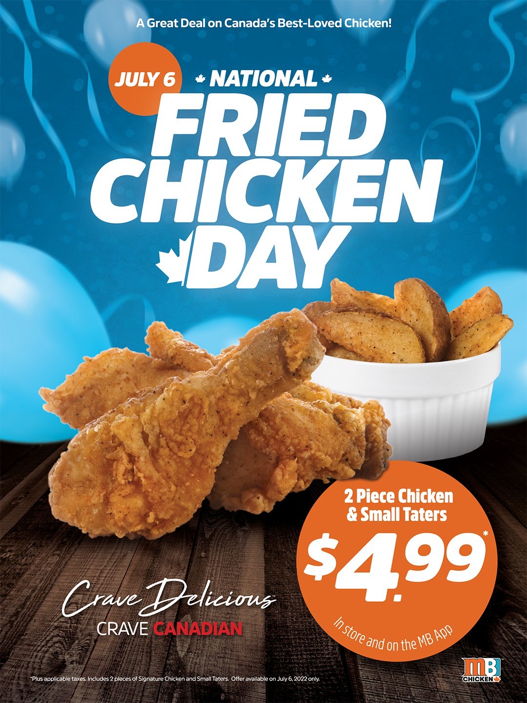 Mary Brown's Chicken 2022 National Fried Chicken Day Deals and Contest