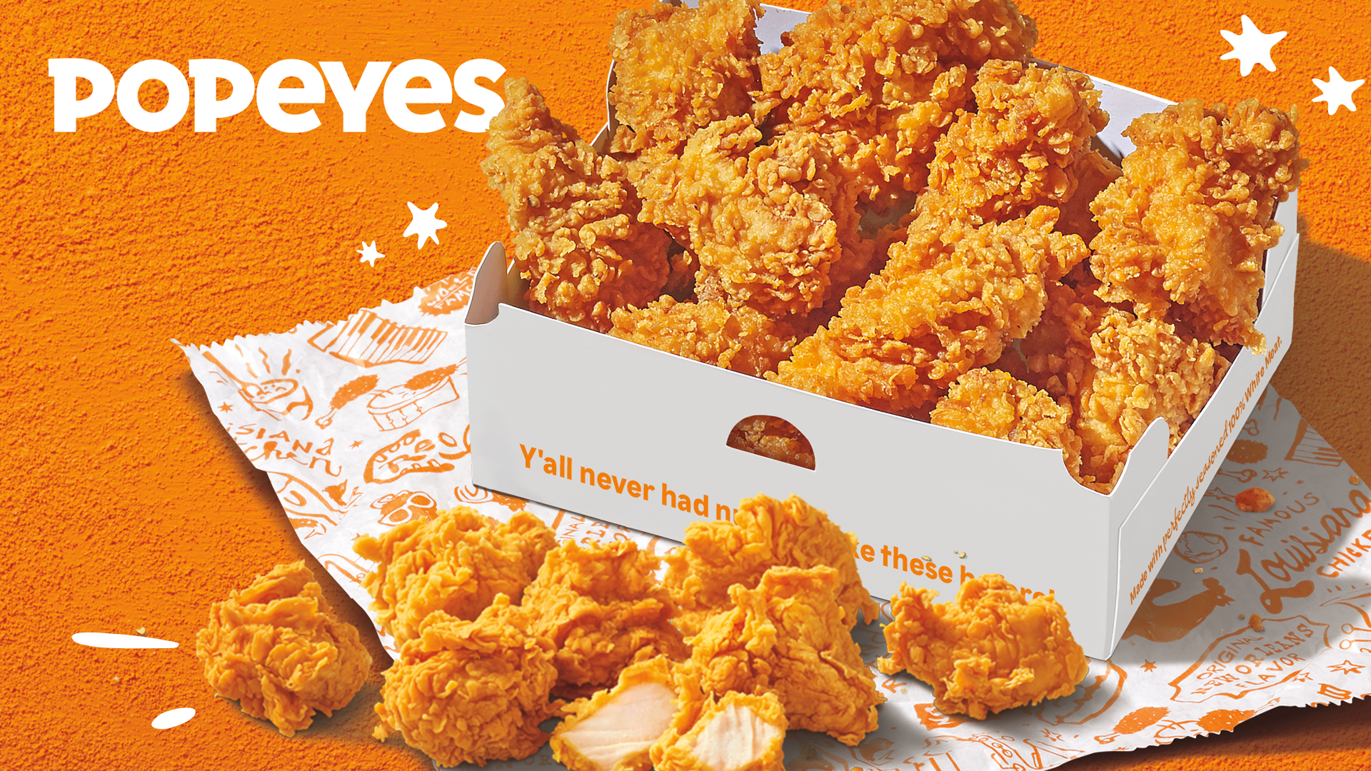 popeyes popcorn chicken