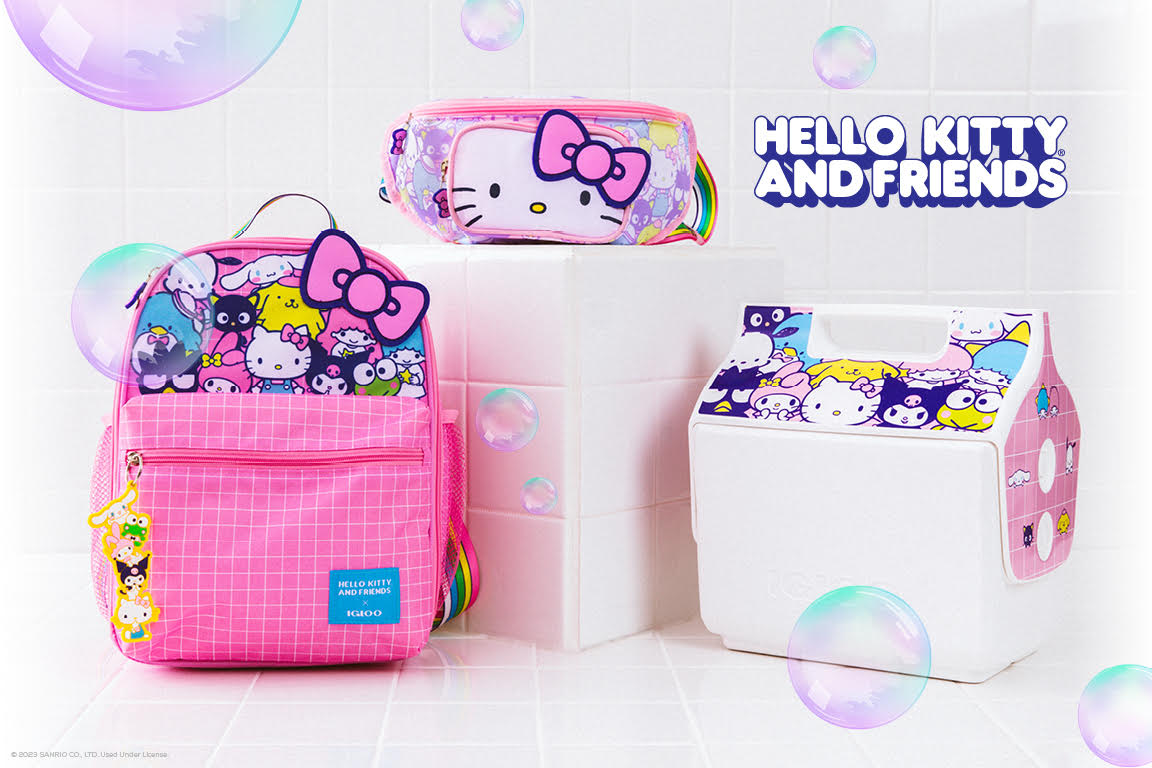 Igloo x Sanrio: Hello Kitty and Friends 2023 BBF Cooler Collection