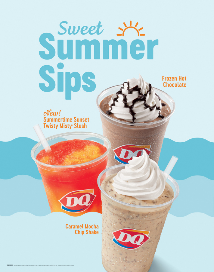 Dairy Queen Canada New Churro Dipped Cone And Sweet Summer Sips