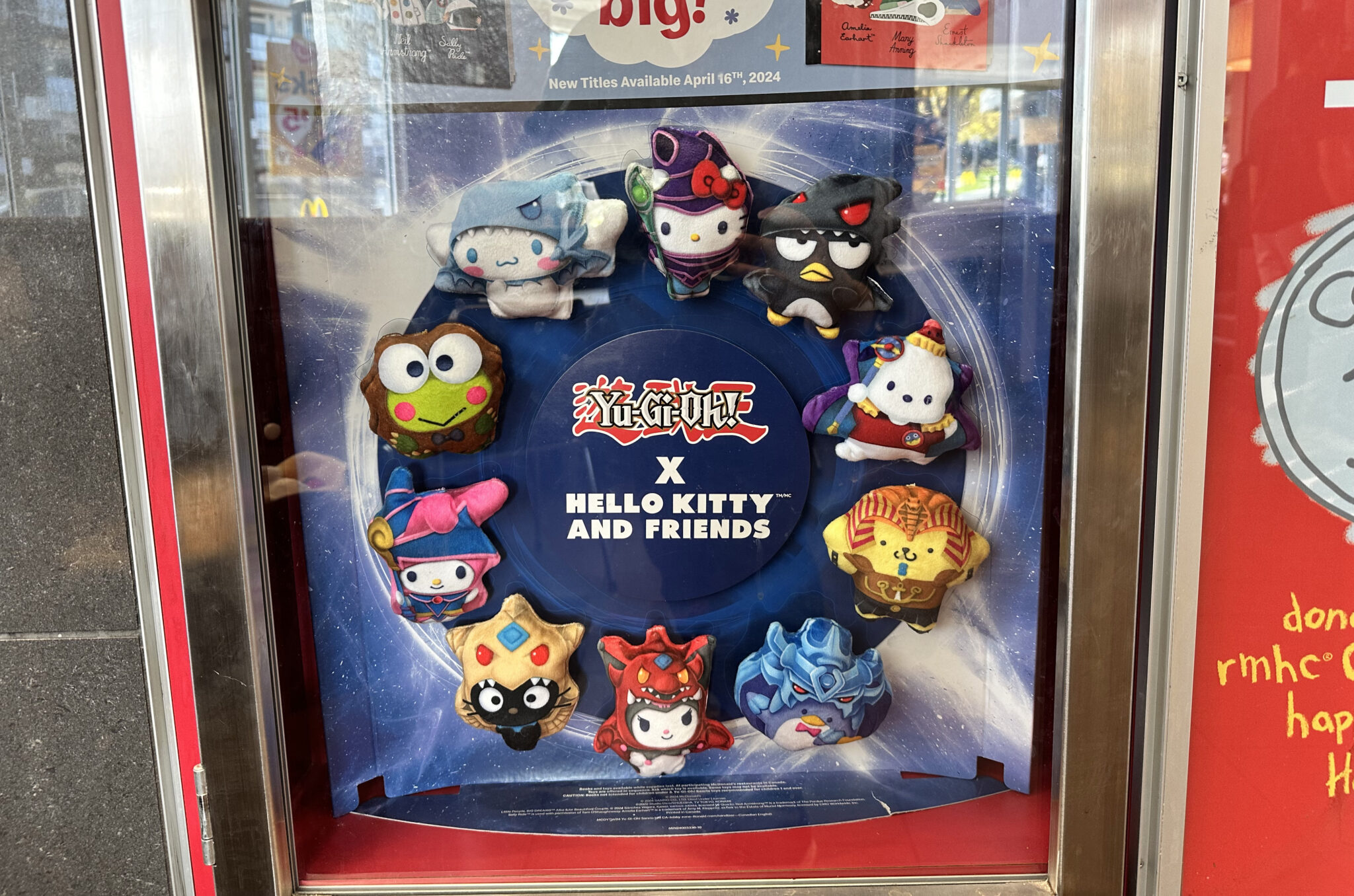 McDonald's Canada YuGiOh! × Hello Kitty Happy Meal Toys Foodology