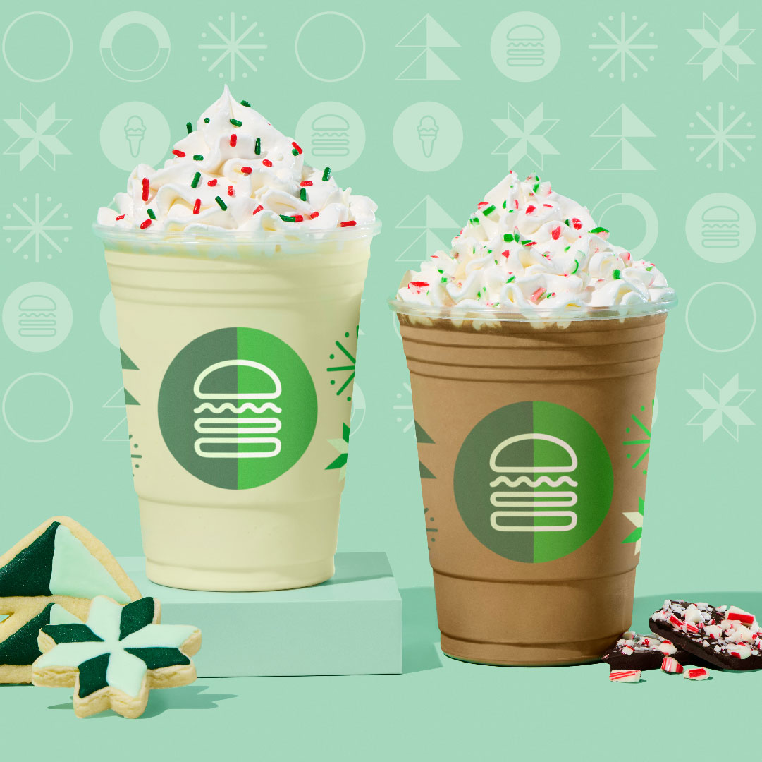 Shake Shack spreads holiday cheer with limited-time festive shakes