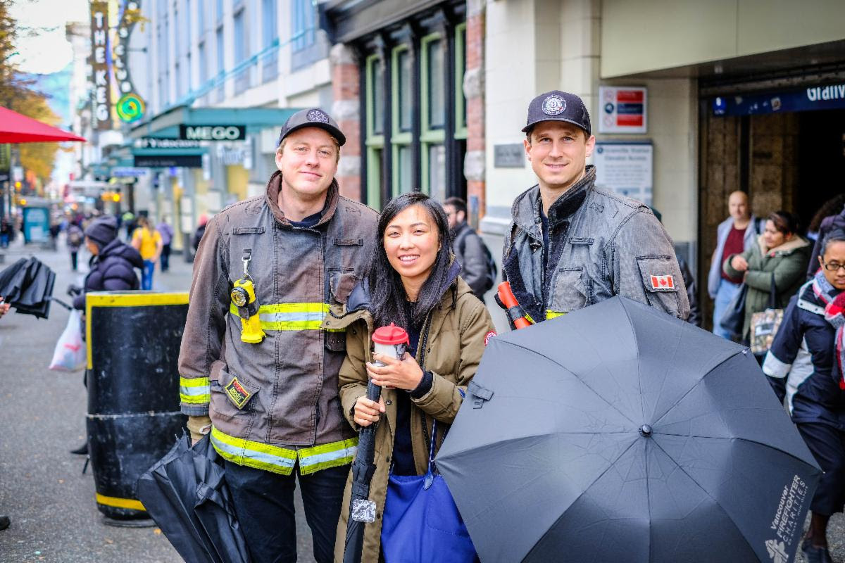 Vancouver Firefighter Charities x Z95.3 Partner up for Annual City-Wide Umbrella Day Fundraising Initiative