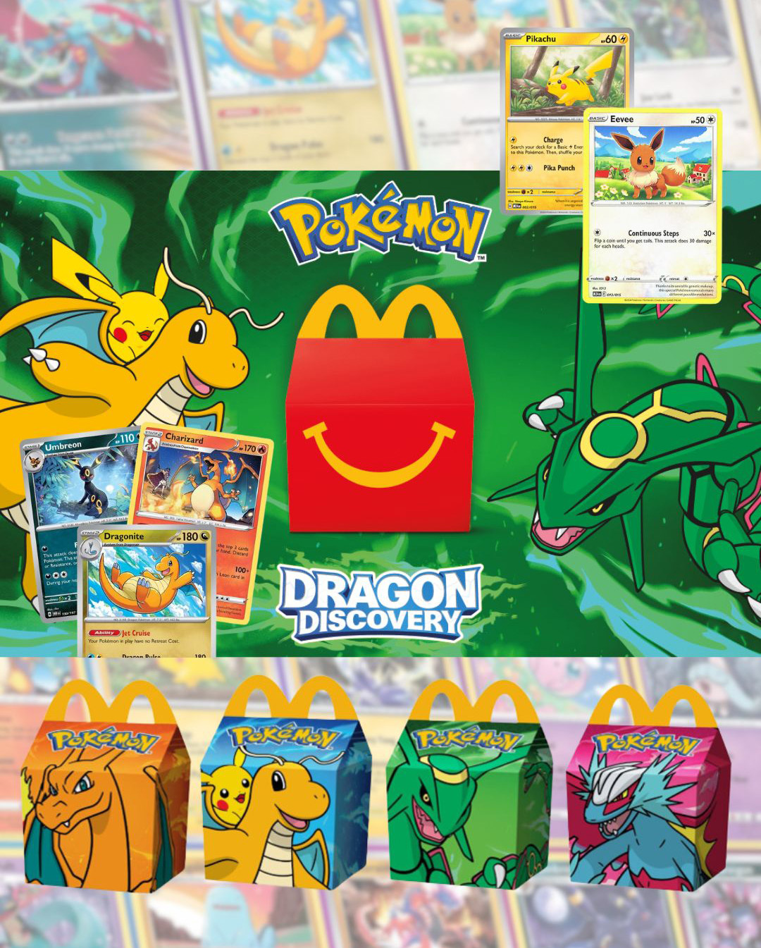 McDonald Canada: Dragon-type Pokémon-themed Happy Meal is Here