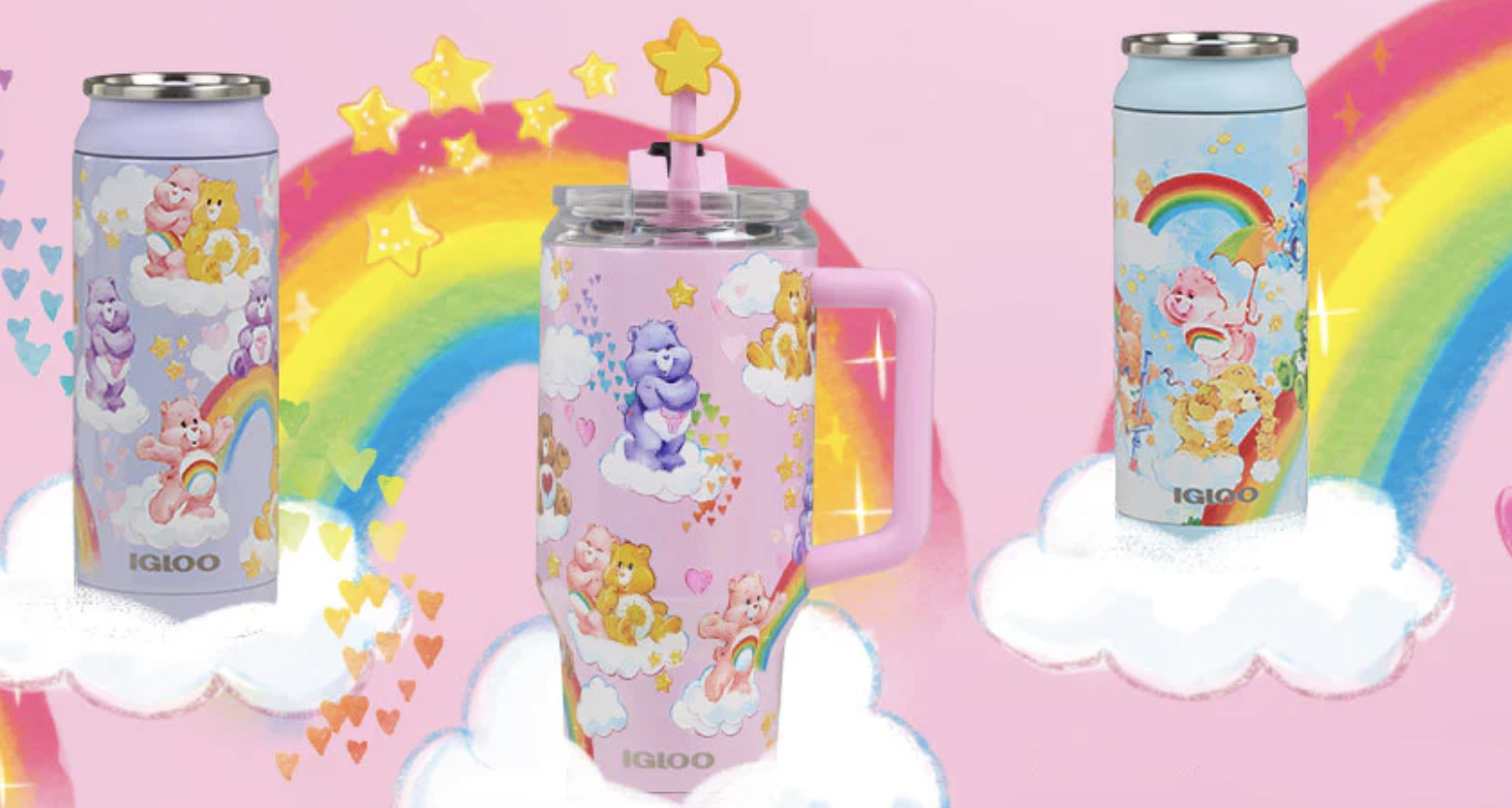 Sip in Style with Igloo’s New Care Bears Stainless Steel Drinkware Collection