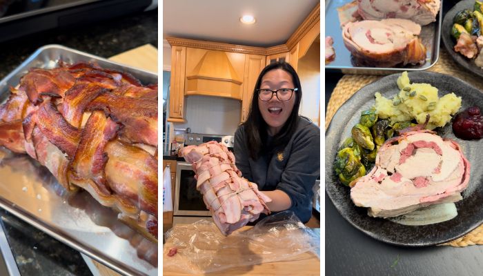 Pork Trio Stuffed Roast