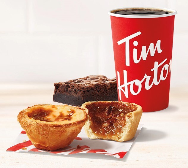 Tim Hortons: NEW Custard Tart and Pecan Butter Tart